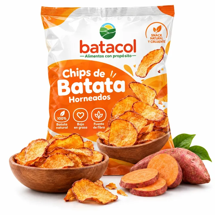 Bolsa de chips de batata horneados Batacol