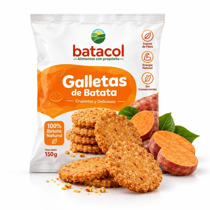 Bolsa de galletas de batata Batacol de 150 g